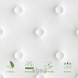 Resspry Single Mattresses, 26cm Hybrid Pocket Sprung Memory Foam Mattress