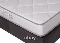 Roma 135x190 Mattress Bed Memory Foam Pocket Spring Comfortable High Quality HQ