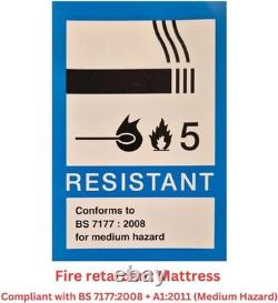 Royal Sleep Memory foam 1500 pocket Encap Mattress 3ft 4ft double kingsize 6ft