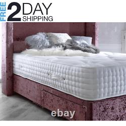 SPRUNG Bed MATTRESS MEMORY FOAM POCKET Hypo-Allergenic suitable for all beds new