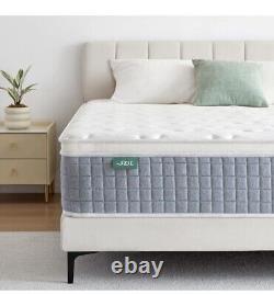 SZSL Single Mattress 3FT, 10.2 Inch Memory Foam Pocket Sprung Hybrid Half Price