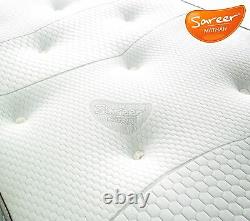 Sareer 1000 Pocket Sprung Memory Foam Mattress Various Sizes and FREE PILLOWS