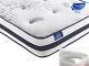 Sareer Pocket Sprung Mattress 1000 Cool Gel Memory Foam Double King Free Pillows