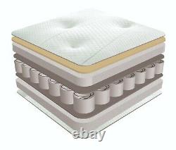 Sareer Pocket Sprung Memory Foam Mattress 1000 2ft6 Small Single Made In Uk