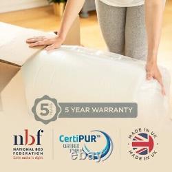 Serenity Hybrid Pocket Sprung And Memory Foam Mattress Double Bed Size New