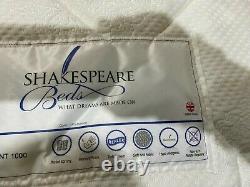 Shakespeare Rembrandt MEMORY Pocket 1000 MATTRESS 135X190 DOUBLE MEDIUM COMFORT