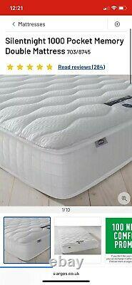 Silent Night 1000 pocket memory double mattress