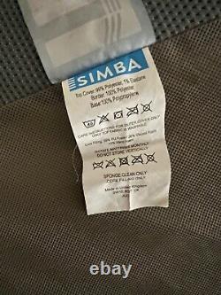 Simba Hybrid Memory Foam Pocket Sprung Mattress King Size 150cm x 200cm USED
