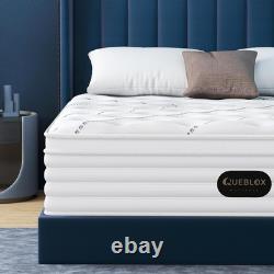 Single 3FT Pocket Sprung 7-zone Mattresses Memory Foam Mattress 10inch Deep