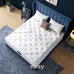 Single 3FT Pocket Sprung 7-zone Mattresses Memory Foam Mattress 10inch Deep