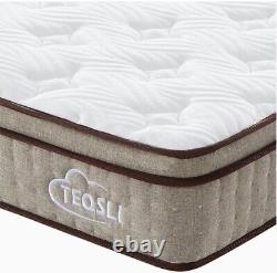 Single Mattress 10 Inch With Breathable Memory Foam Pocket Sprung