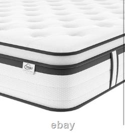 Single Mattress 3FT, 10.6 Inch Gel Memory Foam Pocket Sprung Orthopedic 90x190x27