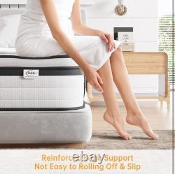 Single Mattress 3FT, 10.6 Inch Gel Memory Foam Pocket Sprung Orthopedic 90x190x27