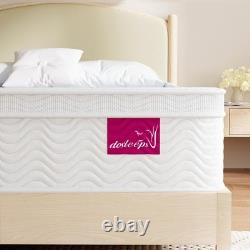 Single Mattress 3FT 10.6 Inch Memory Foam & Pocket Sprung 9 Zone Orthopedic