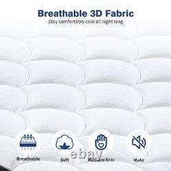 Single Mattress 3FT 9 Inch 9 Zone Orthopedic Mattress with Memory Foam & Pocket