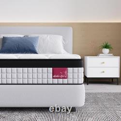 Single Mattress 3FT 9 Inch 9 Zone Orthopedic Mattress with Memory Foam & Pocket