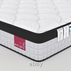 Single Mattress 3FT 9 Inch 9 Zone Orthopedic Mattress with Memory Foam & Pocket