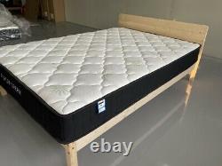 Single Mattress HighDensity Memory Foam Sprung AloeVera Fabric Pocket Spring 9in