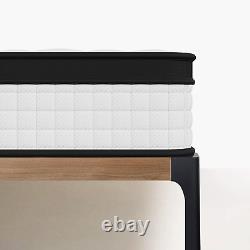Single Mattress Memory Foam Mattress 11 Inch Pocket Sprung Mattress with 3D Brea