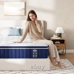 Single Mattress Memory Foam Pocket Spring Medium Firm Mattress 90x190x27cm