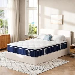 Single Mattress Memory Foam Pocket Spring Medium Firm Mattress 90x190x27cm