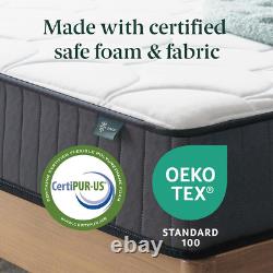 Single Mattress Pocket Spring & Memory Foam Mattress 90X190Cm/3X6.2Ft Heig