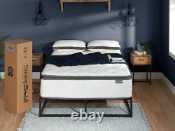 SleepSoul Bliss 800 Mattress Medium Memory Foam Rolled 32cm Deep