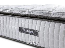 SleepSoul Bliss 800 Mattress Medium Memory Foam Rolled 32cm Deep