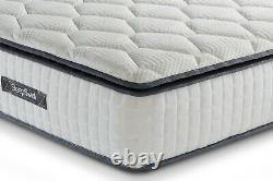 SleepSoul Bliss 800 Pocket Memory Pillow Top Mattress ALL SIZES