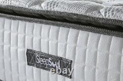 SleepSoul Bliss 800 Pocket Memory Pillow Top Mattress ALL SIZES