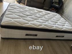 SleepSoul Bliss 800 Pocket Spring, Memory Foam Pillowtop Mattress Small Double