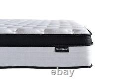 SleepSoul Cloud Double Mattress 800 Pocket Springs Memory Foam Pillow Top