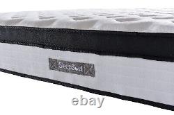 SleepSoul Cloud Double Mattress 800 Pocket Springs Memory Foam Pillow Top