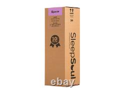 SleepSoul Space 2000 Mattress Memory Foam Hybrid 34cm Extra Deep