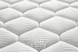 Sleep Soul Bliss Double 135cm 4FT6 Mattress Pillow Top Memory Foam Pocket Sprung