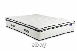 Sleep Soul Space Kingsize 150cm 5FT Mattress Pillow Top Memory Foam 2000 Pocket