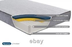 Sleepsoul Cool Gel Pocket Sprung Memory Foam Mattress 3ft, 4ft, 4ft6, 5ft & 6ft