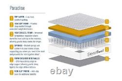 Sleepsoul Cool Gel Pocket Sprung Memory Foam Mattress 3ft, 4ft, 4ft6, 5ft & 6ft