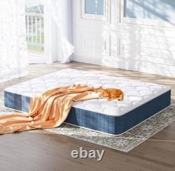 Small Double Breathable Memory Foam Mattress, Pocket Sprung Hybrid