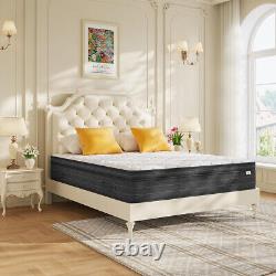 Small Double Hybrid Mattress Memory Foam Pocket Sprung Medium Firm 120x190cm