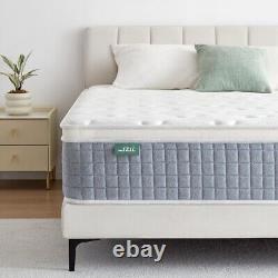Small Double Mattress 4ft Memory Foam Pocket Spring Hybrid 120x190x22cm
