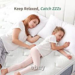 Small Double Mattress 4ft Memory Foam Pocket Spring Hybrid 120x190x22cm