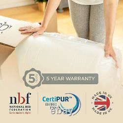 Summerby Sleep No3. Pocket Spring and Memory Foam Hybrid Mattress Small Double