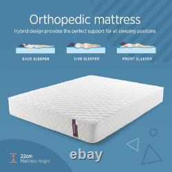 Summerby Sleep No 3. Double Mattress Medium Firm Memory Foam, Pocket Sprung