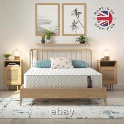 Superior Comfort Sleep Single Hybrid Mattress with Memory Foam & Pocket Coils