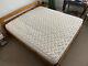 Superking Size Wooden Pine Oak Bed Frame Pocket Sprung Memory Foam Mattress £850