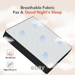 Sweetnight 8 Pocket Sprung Memory Foam Orthopaedic Hybrid Mattress Double Size