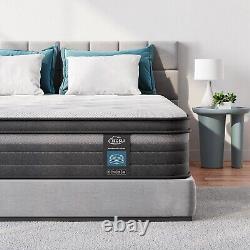 TeQsli Double Mattress, 4FT6 7-Zone Gel Memory Foam Mattress, 10 Inch Pocket for