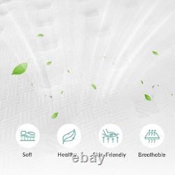 TeQsli Single Hybrid Mattres 3FT 7Zone Gel Memory Foam Pocket Sprung Medium Firm