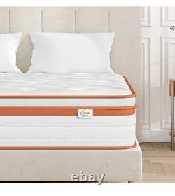 TeQsli Single Mattress 3FT, 10 Inch Gel Memory Foam 7 Zone Orthopedic9019025cm